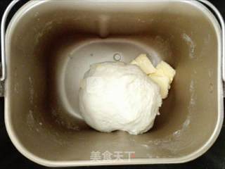 #aca Baking Star Contest# Super Soft Buttered Meat Floss and Chive Buns recipe