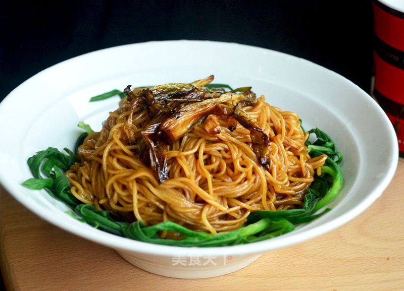 #春食野菜香# Scallion Noodles