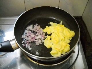 Cilantro Sausage and Egg Fried Rice recipe