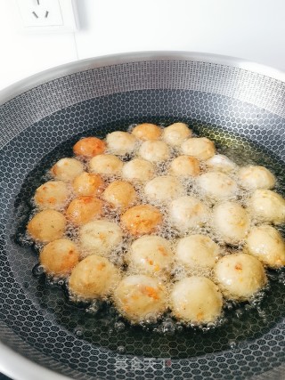 Fried Tofu Meatballs recipe