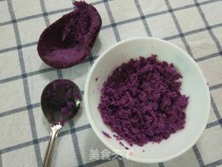 #信之美五常大米试吃#purple Sweet Potato Oatmeal recipe