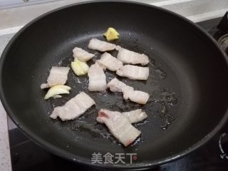 Stir-fried Tofu with Pork Belly recipe