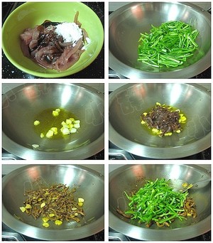 Green Pepper Shredded Pork recipe