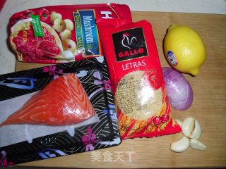 Salmon Alphabet Pasta recipe