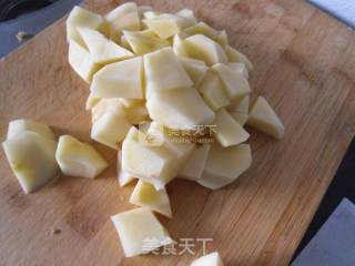 Stewed Potatoes with Pickled Vegetables recipe