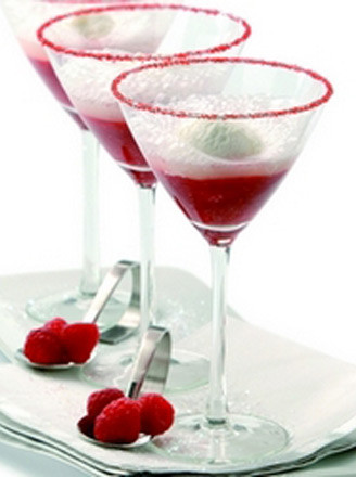 Vanilla Ice Cream Champagne Cocktail recipe