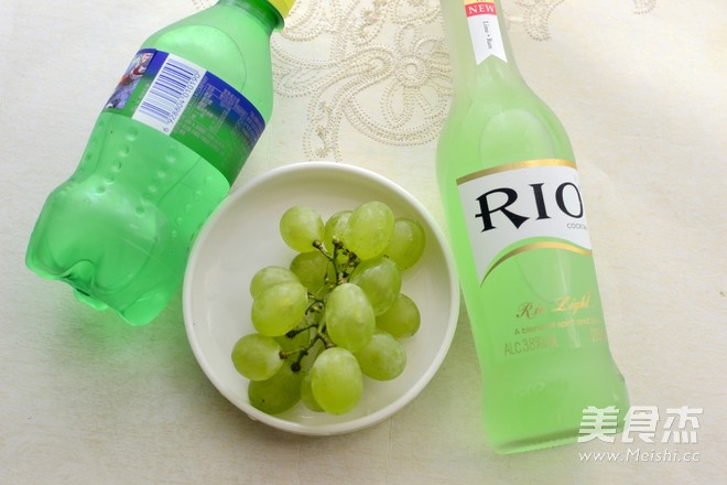 + Lime Grape Ice Drink recipe