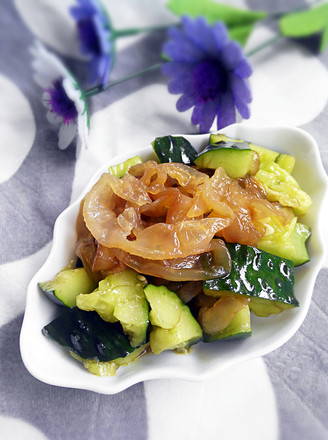 Jellyfish Salad with Cucumber recipe