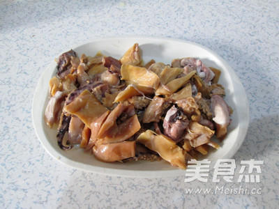 Braised Cuttlefish Head with Pork Belly recipe