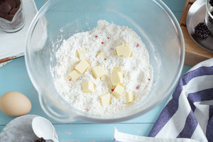 Berry Chocolate Oatmeal Scones recipe