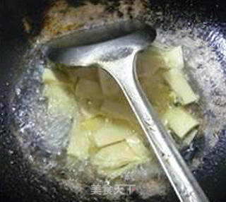 Fried Snow Peas with Winter Bamboo Shoots recipe