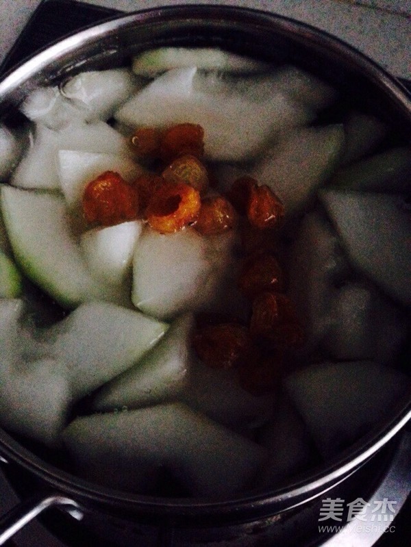 Sweet Soup with Winter Melon and Longan recipe