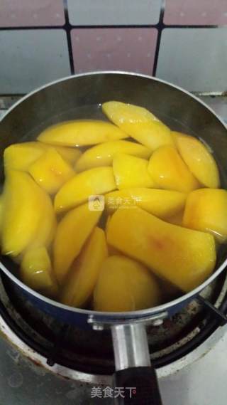 Canned Yellow Peach recipe