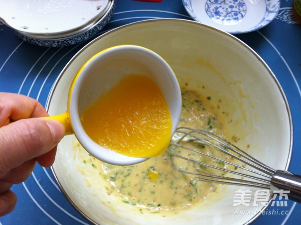 Chives Quinoa Madeleine recipe