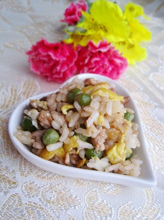 Fried Rice with Green Beans and Eggs recipe