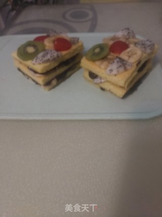 Fruit Chocolate Naked Cake recipe