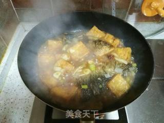 Carp Stewed Tofu recipe