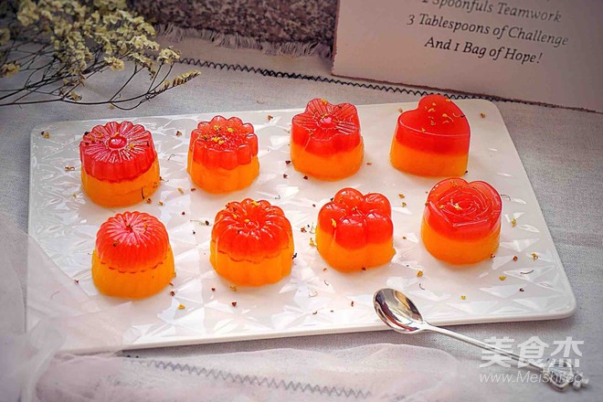 Double Melon Jelly recipe