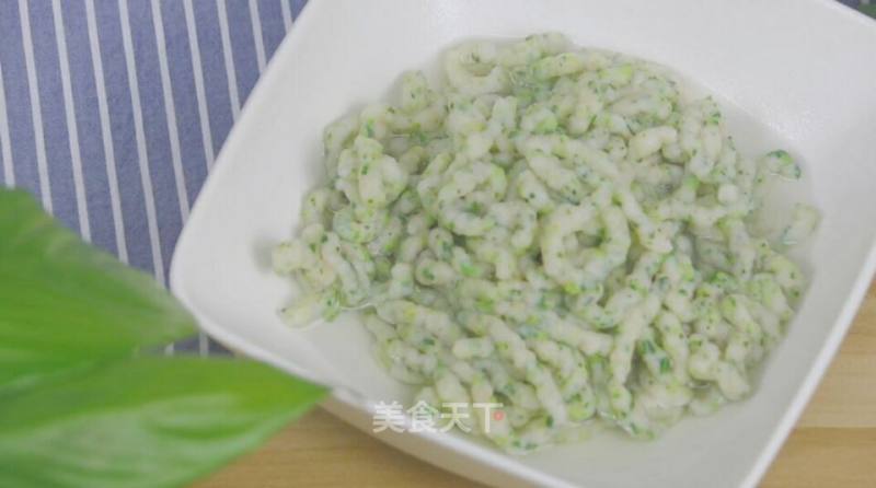Baby Food Supplement for Infant Q-bomb Prawn Noodles, Broccoli + Kale + Plain Flour recipe