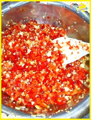 Chopped Pepper Sauce (special for Chopped Pepper Fish Head) recipe