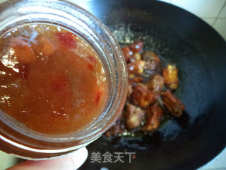 Braised Pork Ribs with Sour Plum Sauce recipe