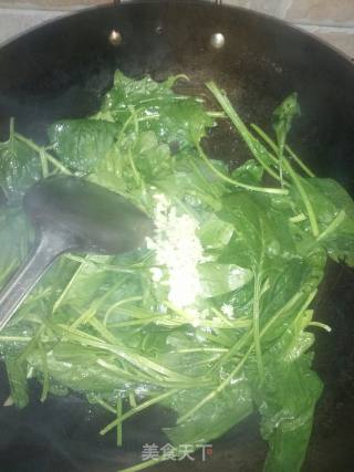 Garlic Spinach recipe