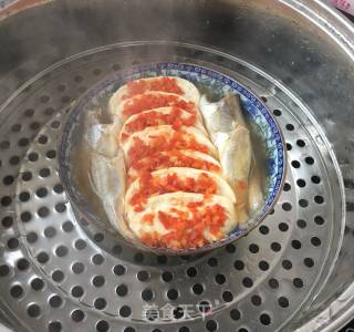 Steamed Tofu with Fresh Salted Fish recipe