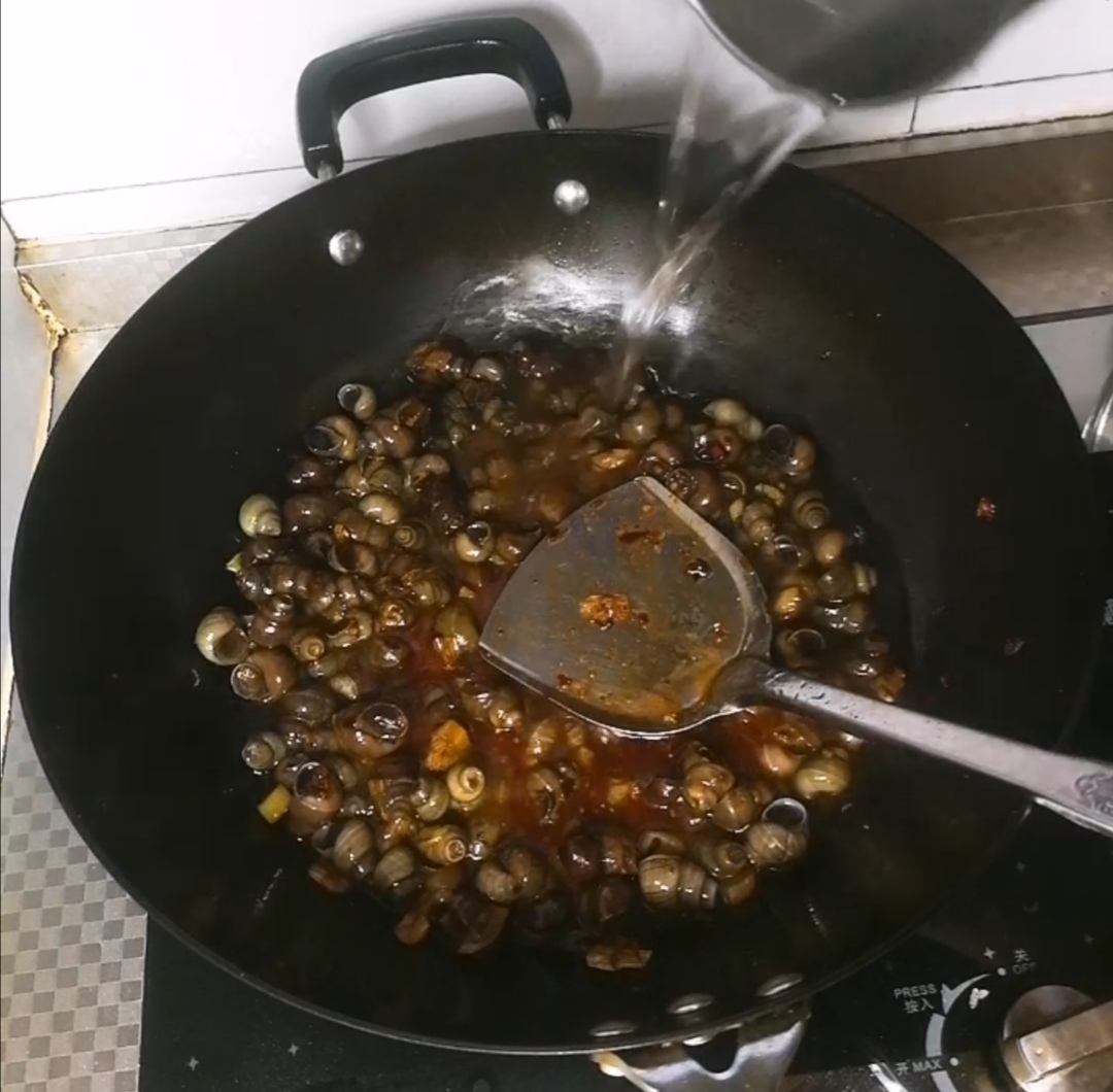 Spicy Fried Escargot recipe