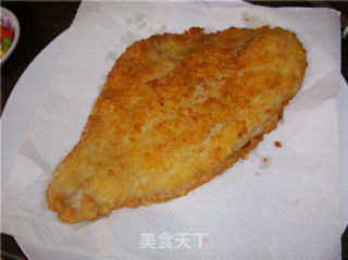 Easy Western Dinner ~~ Crispy Fried Fish Steak recipe