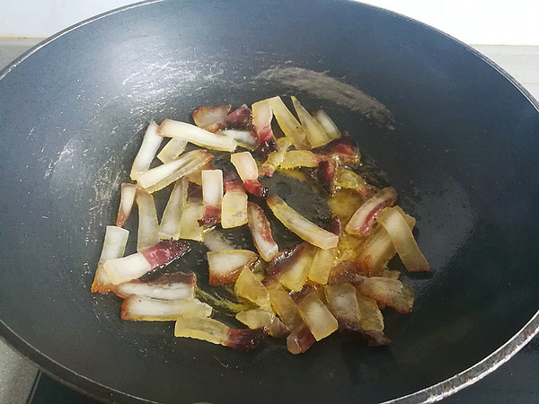 Fried Kelp with Bacon recipe