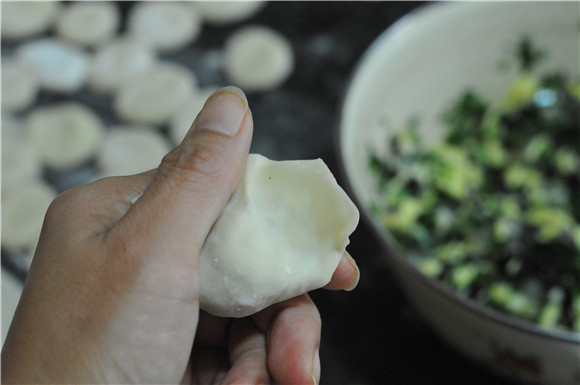 Leek Dumplings recipe