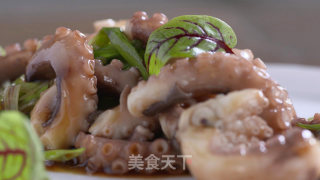 The Octopus is Delicious and Cool, The Famous Chef's Secret Cold Sauce "mixes" You for A "summer"! recipe