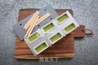 Avocado Matcha Popsicle recipe