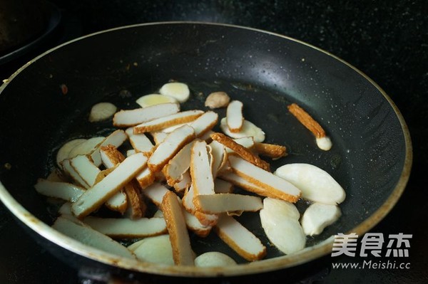 Stir-fried Fish Tofu with Pickled Peppers recipe