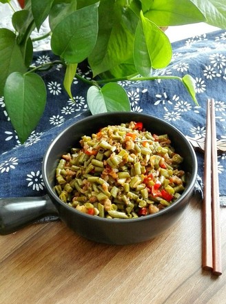 Stir-fried Minced Pork with Pickled Beans and Classic Hunan Vegetable recipe