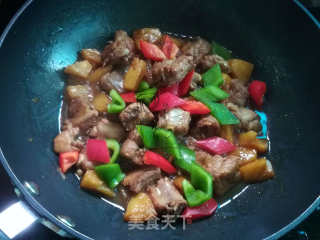 Stewed Pork Ribs with Pineapple recipe