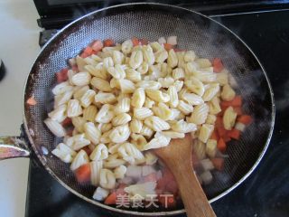 Stir-fried Multigrain Cat Ears recipe