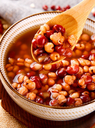 Anti-dampness Beauty-red Bean Barley Congee recipe