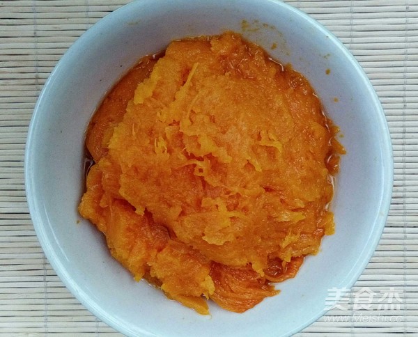 Pumpkin Baked Red Bean Pie recipe