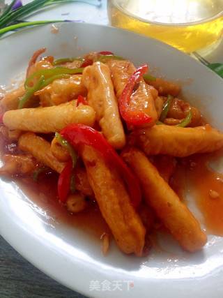 Sweet and Sour Crispy Eggplant recipe