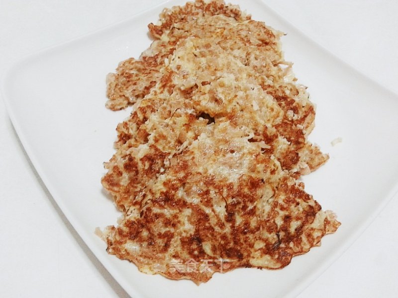 Fried Eggs with Dried Radish recipe