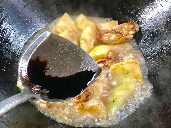 Braised Winter Melon with Chicken Wings recipe