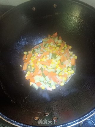 Vegetarian Fried Corn Kernels recipe