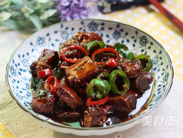 Braised Pork Ribs with Beer Fermented Bean Curd recipe