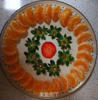 #花样美食#～fruit Platter recipe