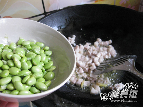 Fried Corn Noodles recipe