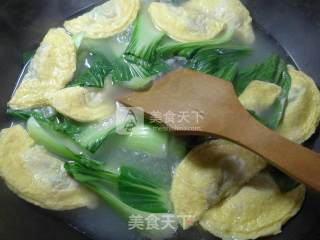 Thick Soup, Vegetable, Egg Dumplings, Vermicelli Soup recipe