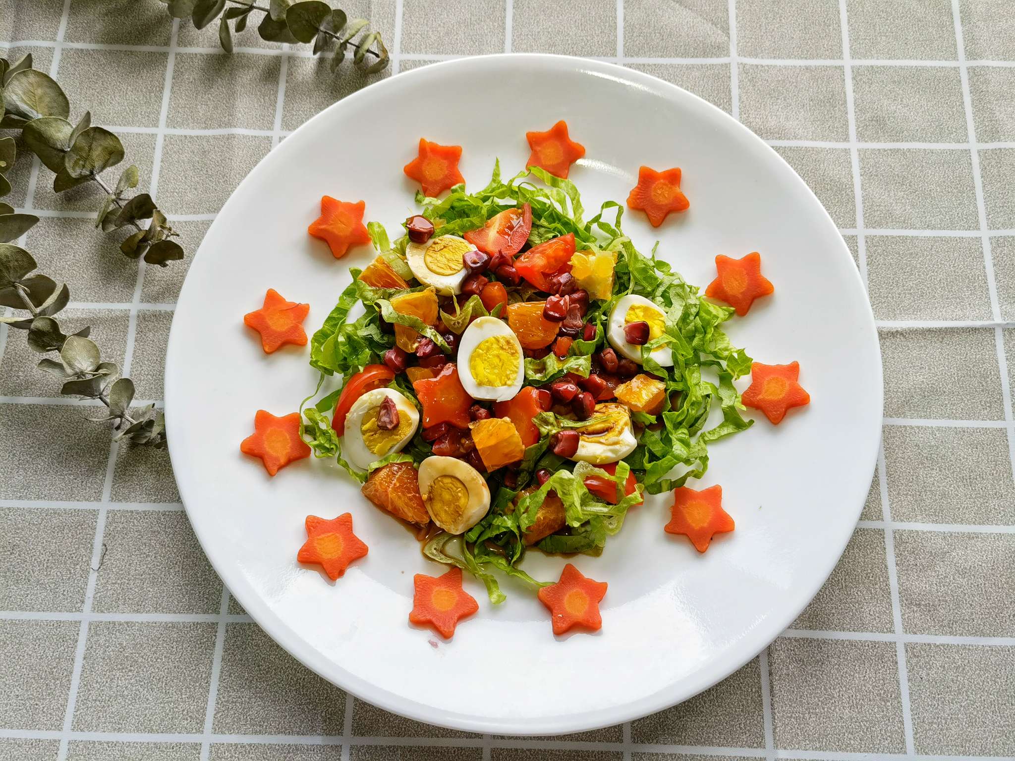 Vegetable and Fruit Salad with Vinaigrette recipe