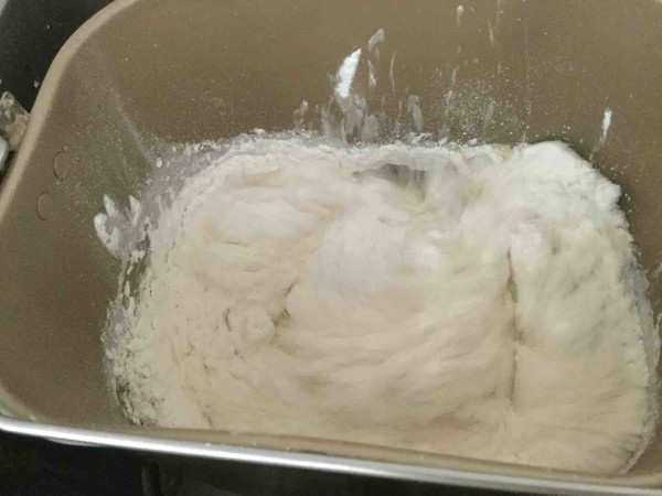Handmade White Noodle Bean Paste Buns recipe