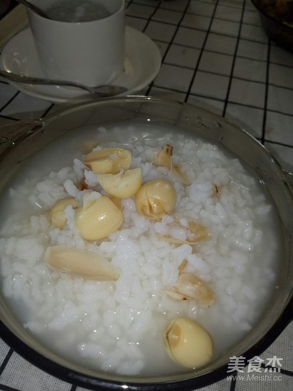 Lily and Lotus Seed Porridge recipe